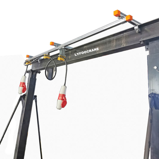 Festoon System Kit for Gantry Crane Up to 10 Ft C-Track Cable System for Garage Crane