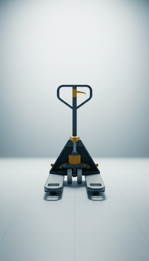 Steel Pallet Jack with Reinforced Frame