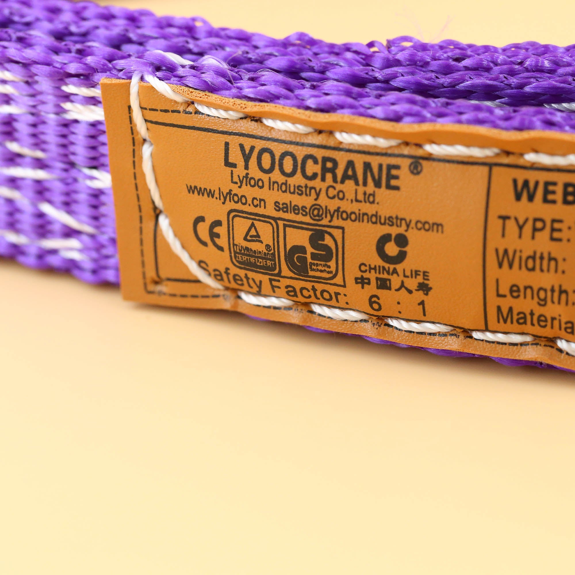 1"X3' Lifting Slings 2200 lbs Webbing Sling