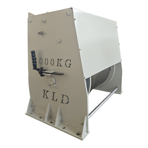 4,000 kg Manual Marine Mooring Winch