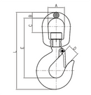 322 Alloy/322 Carbon Swivel Hook-2