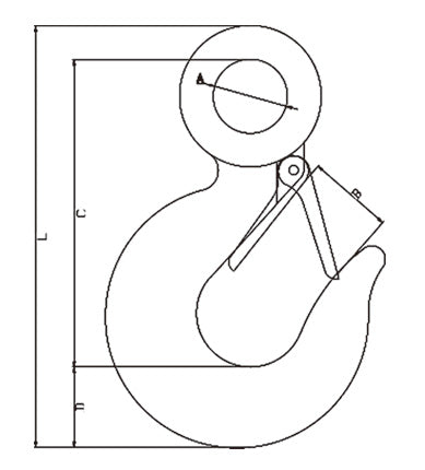 320 Carbon/320 Alloy Eye Hook