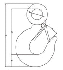 320 Carbon/320 Alloy Eye Hook-2