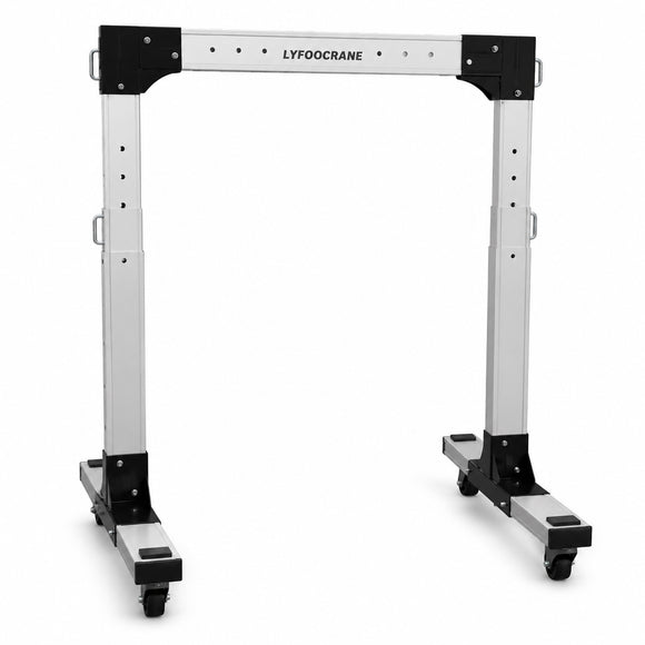 Portable Adjustable Aluminum Gantry Crane, 500–2,000 kg