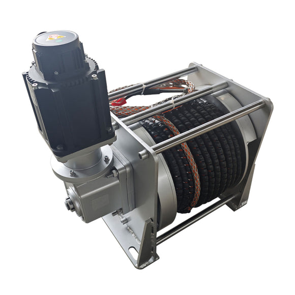 Lightweight Aluminum Servo Winch for Controlled-Tension Tasks