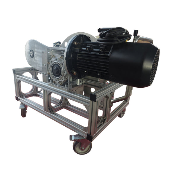 Aluminum Logging Winch with PLC, Length and Load Monitoring