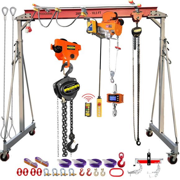 Electrical Gantry Crane Kit 4400 LBS