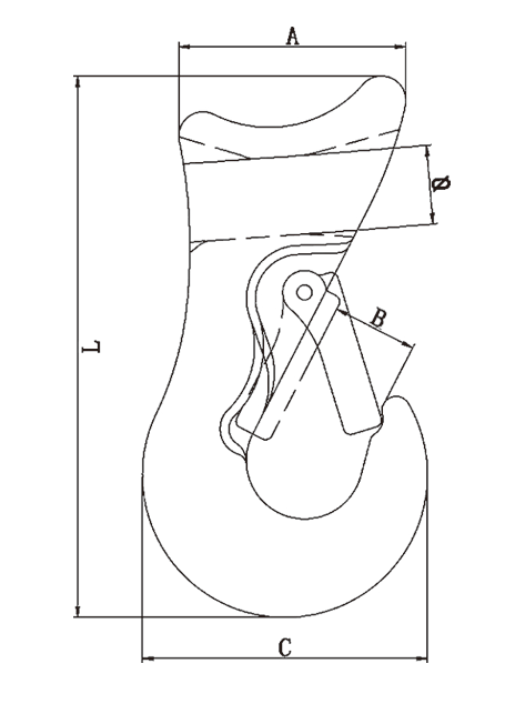 G80 Sliding Choker Hook