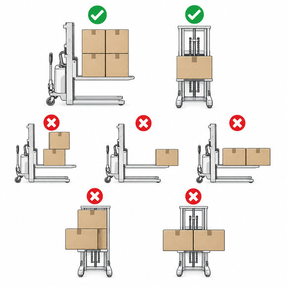 Ride-On Electric Pallet Stacker