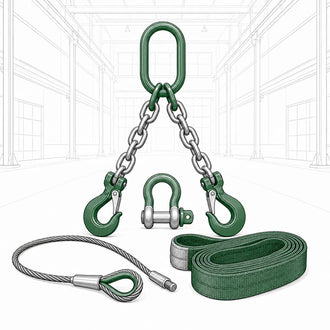 RiggingChain Link & SlingHookPulleyShackleHoist RingPlate Clamp