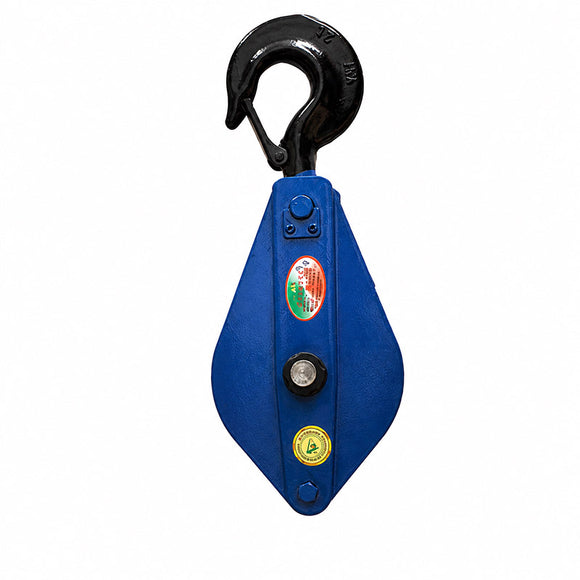 Single-Sheave Snatch Block with Hook
