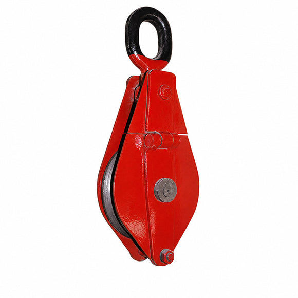 Single-Sheave Snatch Block with Link Attachment