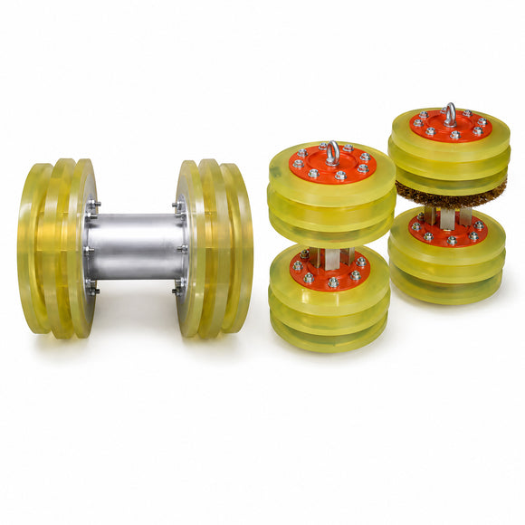 Straight Disc Pipeline Pig