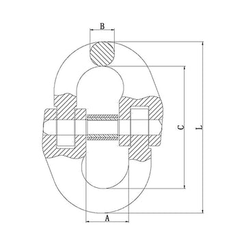 G80 Hammerlock Coupling Link  (US Type) - 0