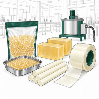 Hot Melt AdhensiveHygieneTape & LabelsMedical TapePackagingWoodworking