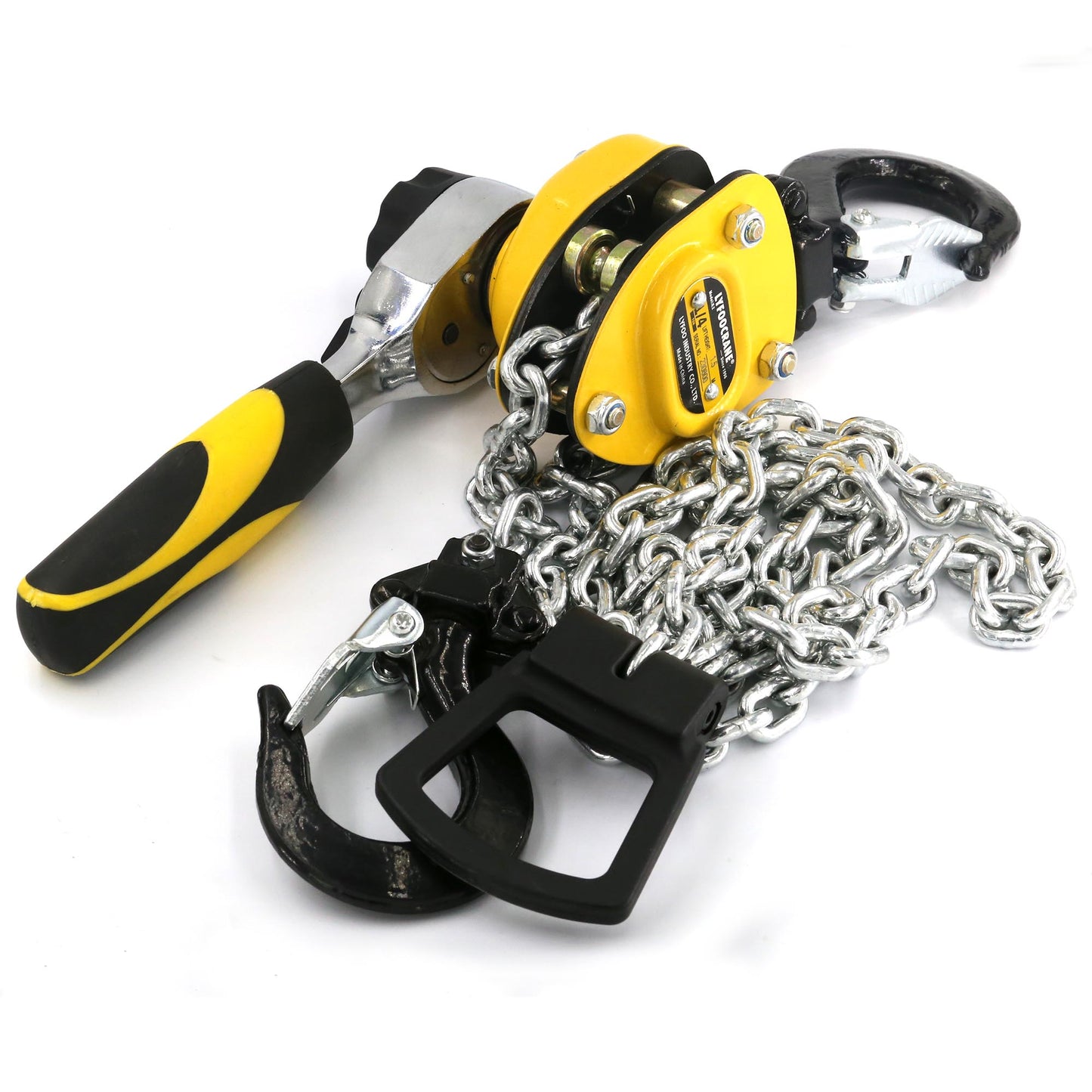 Manual LeverHoist Come Along Puller Rachet Lever Hoist (0.25T-1.5M) Mini Chain Fall Small Hoist 550 lb