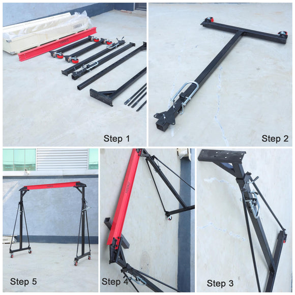 Adjustable Gantry Crane System 1 Ton