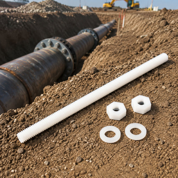 Threaded Bar, Washer & Nuts
